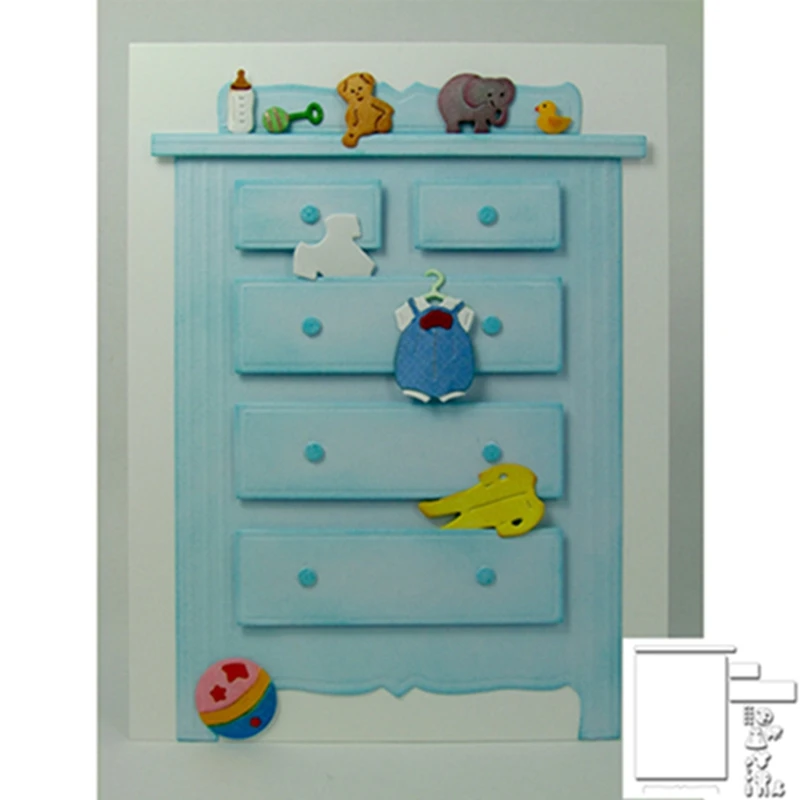 1Set Children Cabinet Clothing Toys shape Metal Cutting Dies Stencil For Scrapbooking Embossing DIY Handcrafts Templates Model
1Set Children Cabinet Clothing Toys shape Metal Cutting Dies Stencil For Scrapbooking Embossing DIY Handcrafts Templates Model