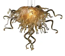 Christmas Lights Glass Gold Pendant Light Dining Room Lights Hand Blown Glass Pendant Lamps for New House Decoration
Christmas Lights Glass Gold Pendant Light Dining Room Lights Hand Blown Glass Pendant Lamps for New House Decoration
