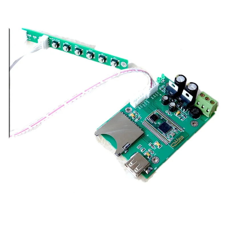 C20 amplifier Bluetooth 4.2 lossless SD card U disk player support computer USB input I2S output power amplifier board
C20 amplifier Bluetooth 4.2 lossless SD card U disk player support computer USB input I2S output power amplifier board