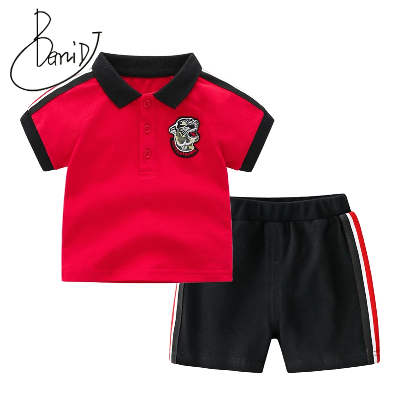 2019 Baby Boys Clothes Sets Spring Summer Fashion Active T-shirt + Shorts Newborn Baby Clothes Kids Suit Children Pullover Sets
2019 Baby Boys Clothes Sets Spring Summer Fashion Active T-shirt + Shorts Newborn Baby Clothes Kids Suit Children Pullover Sets
