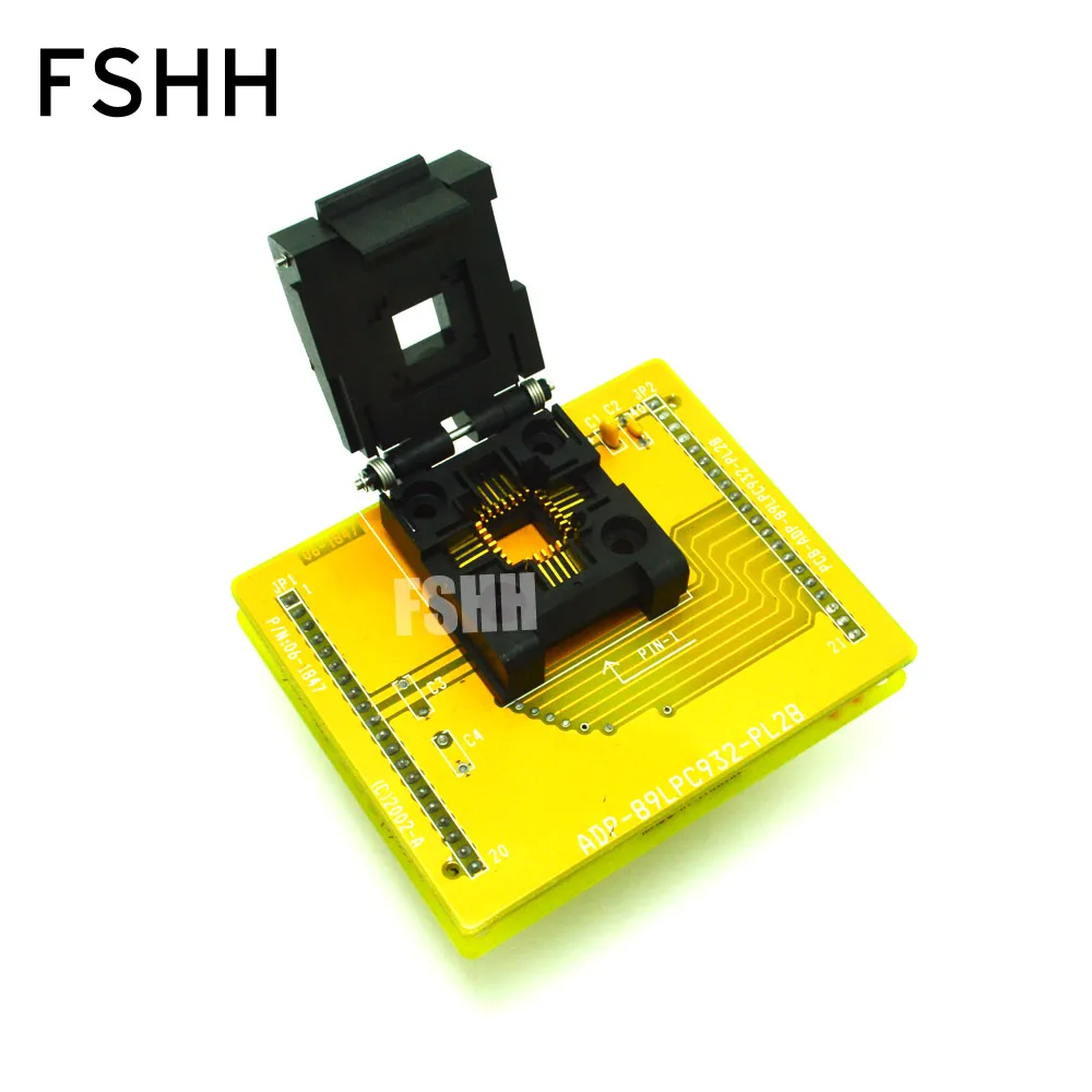 ADP-89LPC932-PL28 Programmer Adapter 89LPC932(PLCC28) for HI-LO ALL-11 Programmer Adapter/IC SOCKET
ADP-89LPC932-PL28 Programmer Adapter 89LPC932(PLCC28) for HI-LO ALL-11 Programmer Adapter/IC SOCKET
