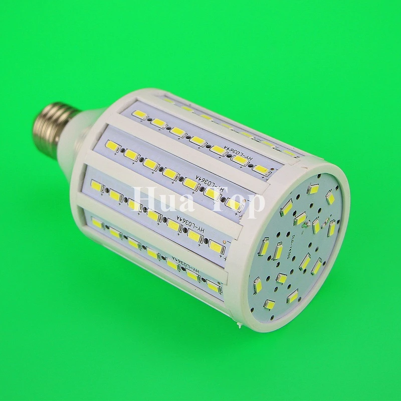 

5pcs/lot 12W 15W 25W 30W 40W 50W AC 110V or 220V LED Corn Bulb Lamp E27 B22 E14 5730 SMD Cree Chip Warm white/Cool White Lampada