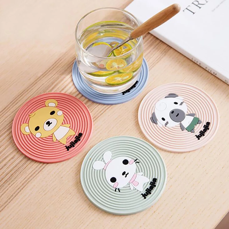 1 Pc Cartoon Animal Non-slip Insulation Coaster Bowl Mat Table Placemat Coaster Kitchen Accessories Mat Cup Bar Mug Drink Pads
1 Pc Cartoon Animal Non-slip Insulation Coaster Bowl Mat Table Placemat Coaster Kitchen Accessories Mat Cup Bar Mug Drink Pads