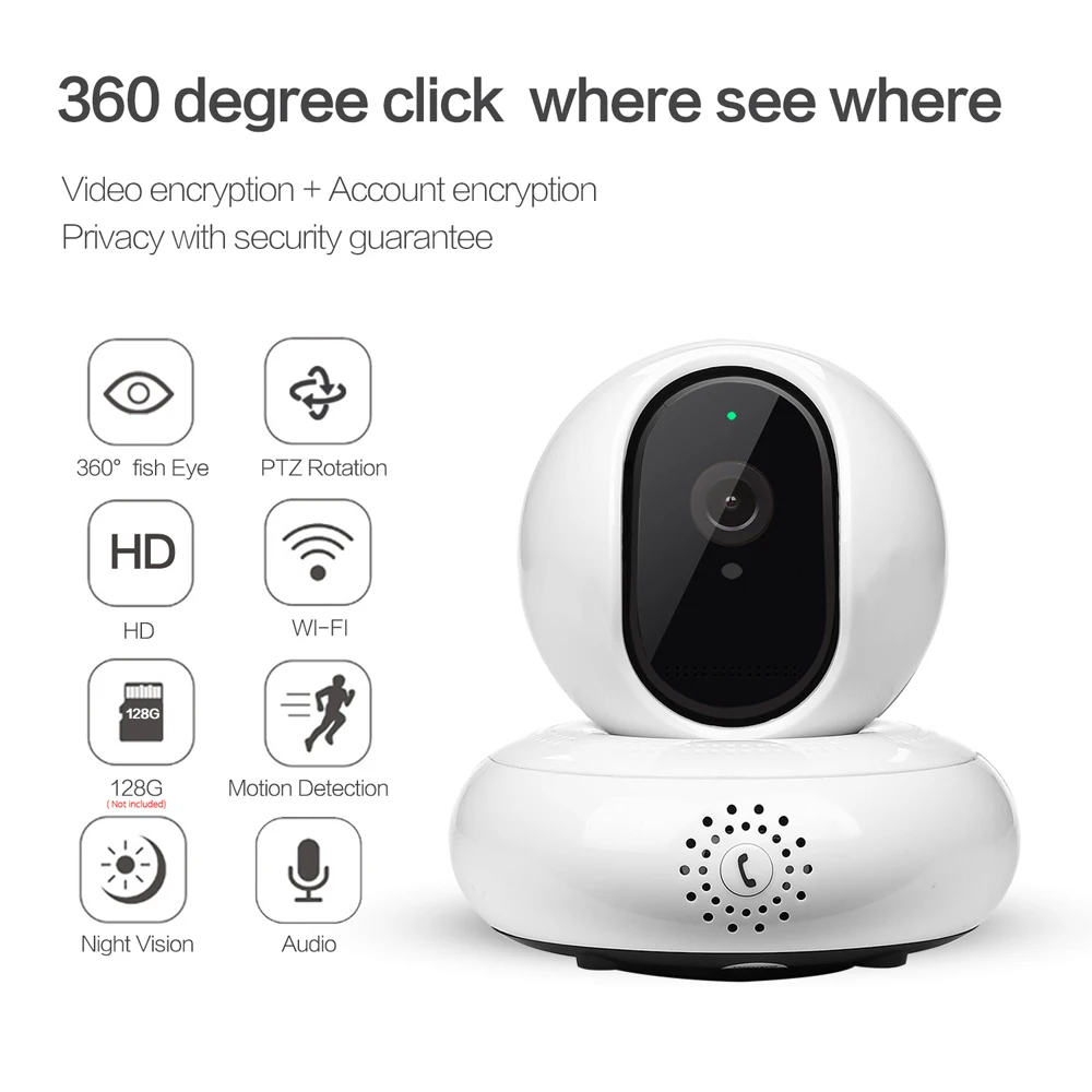 Wireless Camera Full HD 1080P Camera CCTV Cameras Surveillance Baby Monitor Waterproof Smart Security Speed Dome indoor camera 
Wireless Camera Full HD 1080P Camera CCTV Cameras Surveillance Baby Monitor Waterproof Smart Security Speed Dome indoor camera