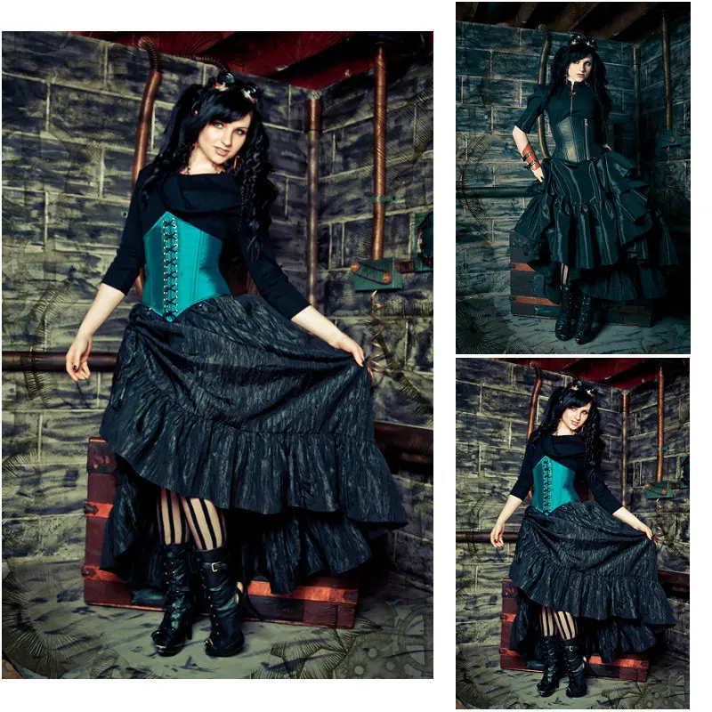 Custom madeR-487 Vintage Costumes 1860s Civil War Ball evening Dress/Gothic Lolita Dress Victorian dresses/Renaissance dress
Custom madeR-487 Vintage Costumes 1860s Civil War Ball evening Dress/Gothic Lolita Dress Victorian dresses/Renaissance dress