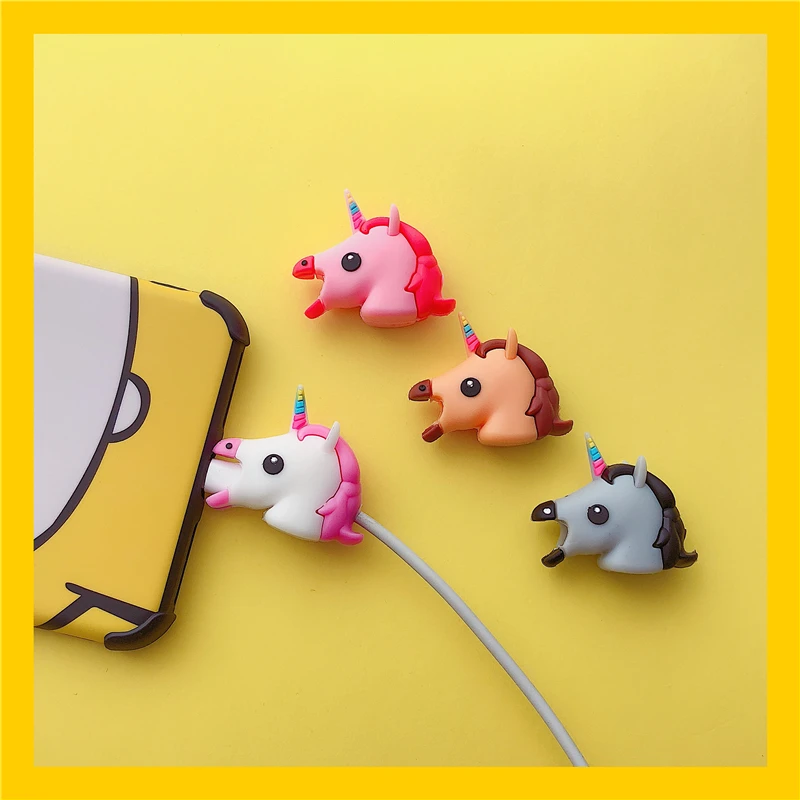 Cute Unicorn Cartoon Cable protector for iphone usb cable holder charger wire organizer Animel Cable Winder phone accessories
Cute Unicorn Cartoon Cable protector for iphone usb cable holder charger wire organizer Animel Cable Winder phone accessories