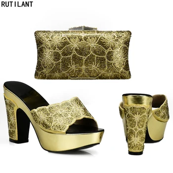 New Arrival Gold Color Women Shoes and Bag Set In Italy Matching Shoes and Bag Set In Heels African Italian Shoes and Bag Set
New Arrival Gold Color Women Shoes and Bag Set In Italy Matching Shoes and Bag Set In Heels African Italian Shoes and Bag Set