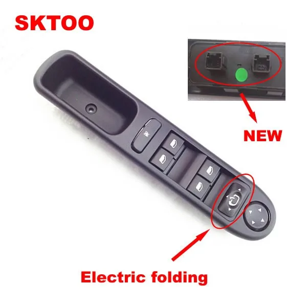 SKTOO Window Control Switch For 2007-2015 Peugeot Switch 307 307CC 307SW Automotive Electric Glass-frame Riser Switch(Electric)
SKTOO Window Control Switch For 2007-2015 Peugeot Switch 307 307CC 307SW Automotive Electric Glass-frame Riser Switch(Electric)