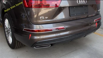 ABS Pearl Chrome Rear Bumper Tail Fog Lights Lamps Cover Trim 2 Pcs For Audi Q7 S-line Sport 2016 2017 2018 Auto Accessories
ABS Pearl Chrome Rear Bumper Tail Fog Lights Lamps Cover Trim 2 Pcs For Audi Q7 S-line Sport 2016 2017 2018 Auto Accessories