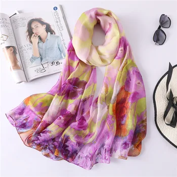 luxury brand new women's scarf fashion lady silk scarves print soft shawls pashmina foulard femme long size
luxury brand new women's scarf fashion lady silk scarves print soft shawls pashmina foulard femme long size