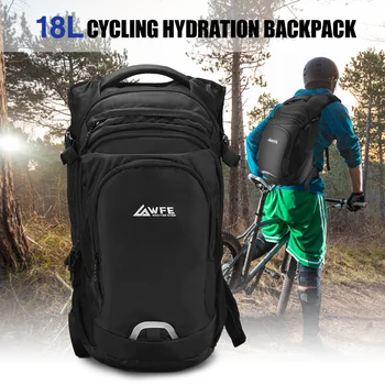 Cycling Backpack Hydration Pack 18L Lightweight Breathable Daypack Hydration Backpack with Rain Cover Accessories for Bicycle
Cycling Backpack Hydration Pack 18L Lightweight Breathable Daypack Hydration Backpack with Rain Cover Accessories for Bicycle