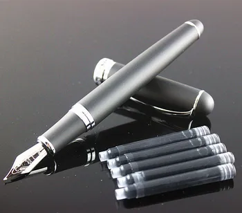 Noble JINHAO X750 fountain pen Black frosted colors with gift pen metal ink pen luxury Writing fountain pen nibs 0.5 mm
Noble JINHAO X750 fountain pen Black frosted colors with gift pen metal ink pen luxury Writing fountain pen nibs 0.5 mm
