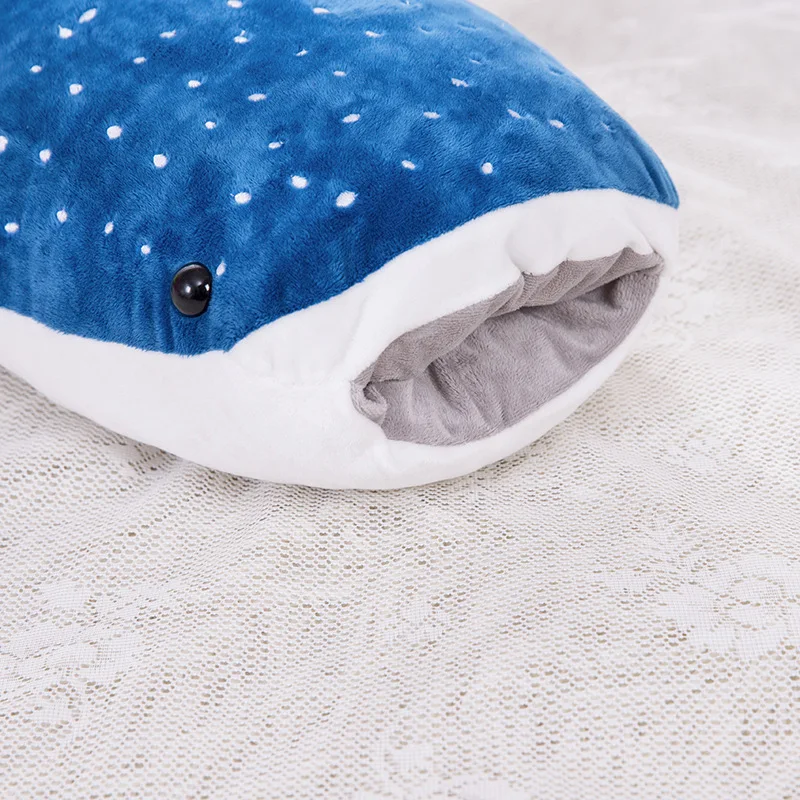 Grande Peluche Requin Bleu