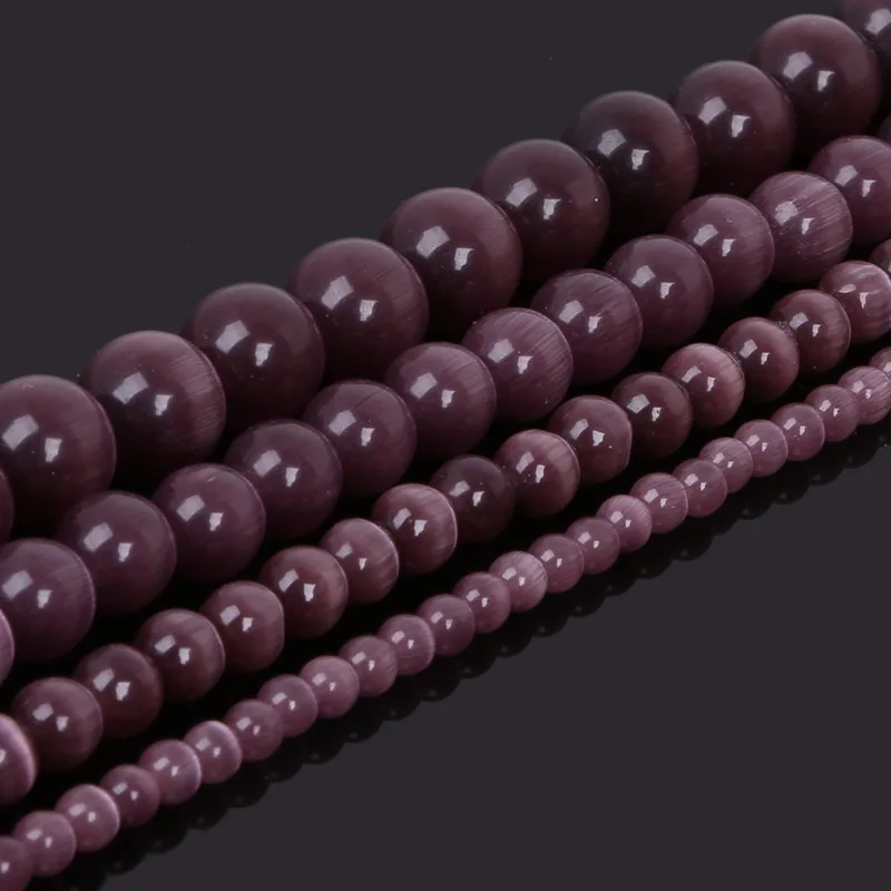Pick Size 4.6.8.10MM Smooth purple Mexican Opal Cats Eye Beads Natural Stone Spacer Loose beads 15.5"/Strand
Pick Size 4.6.8.10MM Smooth purple Mexican Opal Cats Eye Beads Natural Stone Spacer Loose beads 15.5"/Strand