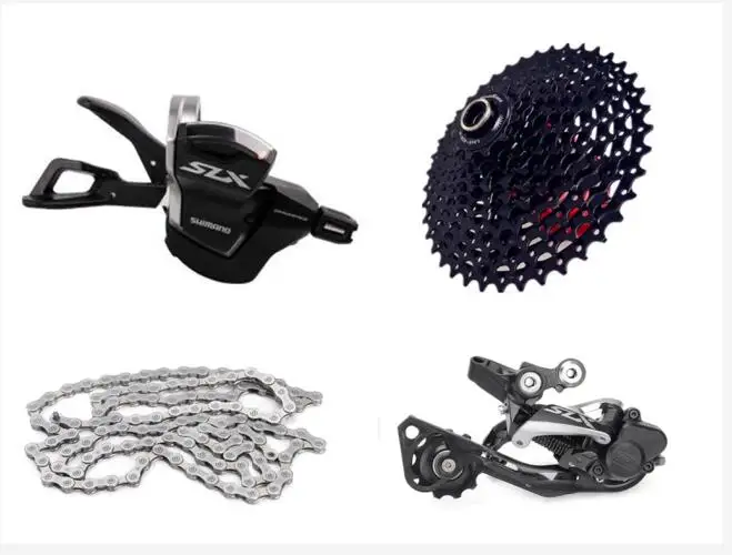 Shimano 2016 NEW SLX M7000 1x11 11S Speed Shifter+Rear Derailleur+Chain+ Sunrace CSMS8 11-46T Cassette Groupset Kit 
Shimano 2016 NEW SLX M7000 1x11 11S Speed Shifter+Rear Derailleur+Chain+ Sunrace CSMS8 11-46T Cassette Groupset Kit