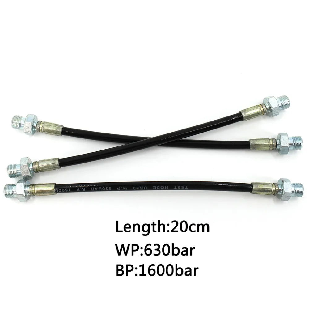 PCP Airforce High Pressure Hose 20cm Long for Pneumatics Device M10x1 Male Thread Air Refilling Nylon Black Quick Couplers
PCP Airforce High Pressure Hose 20cm Long for Pneumatics Device M10x1 Male Thread Air Refilling Nylon Black Quick Couplers