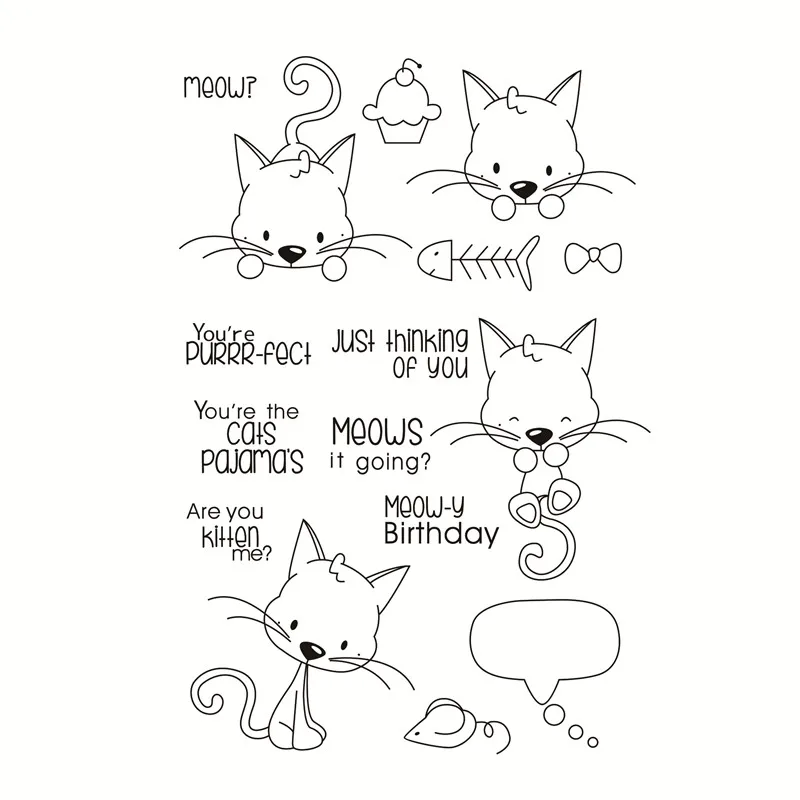 Cute Transparent Clear Silicone Stamps for DIY Scrapbooking Card Making diy photo album Decorative
Cute Transparent Clear Silicone Stamps for DIY Scrapbooking Card Making diy photo album Decorative