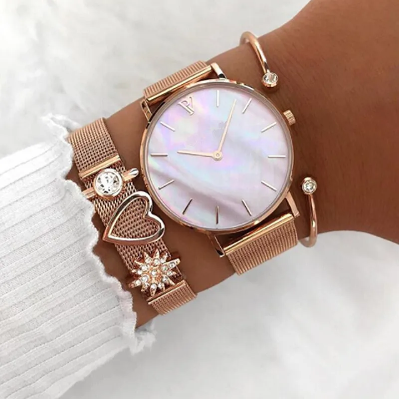Somsoar Jewelry THE PERFECT MATCH Mesh Bracelet Set with Heart Star Disc Charms without watch without crystal cuff bangle
Somsoar Jewelry THE PERFECT MATCH Mesh Bracelet Set with Heart Star Disc Charms without watch without crystal cuff bangle