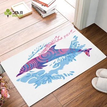 Dearhouse Dolphins Sea Bathroom Accessories Set Dirt Debris Mud Trapper Floor Carpets Area Runners Accent Rugs Door Mats 
Dearhouse Dolphins Sea Bathroom Accessories Set Dirt Debris Mud Trapper Floor Carpets Area Runners Accent Rugs Door Mats
