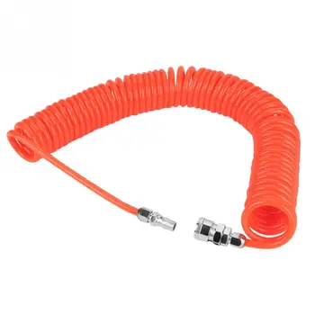 8mm*5mm flinch Hose Flexible PU flinch Air Compressor flinch Hose with Joints for Air Compressor Pump 9m Red