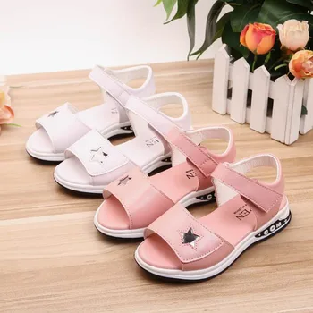 HaoChengJiaDe New Cute Stars Children Sandals Leather Shoes Quality Girl Sandals 6-12 Years Old, Children Sandals For Party
HaoChengJiaDe New Cute Stars Children Sandals Leather Shoes Quality Girl Sandals 6-12 Years Old, Children Sandals For Party