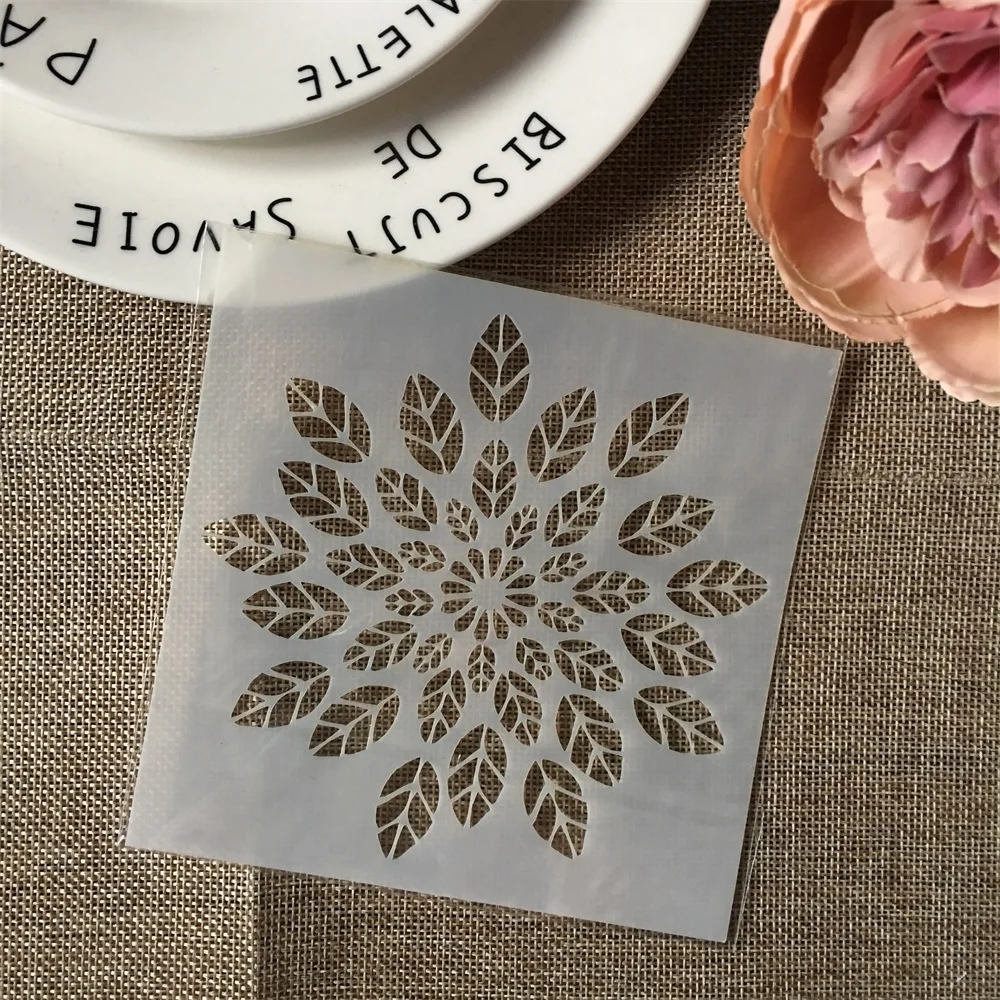Hot 13cm Leaves DIY Layering Stencils Wall Painting Scrapbook Coloring Embossing Album Decorative Card Template
Hot 13cm Leaves DIY Layering Stencils Wall Painting Scrapbook Coloring Embossing Album Decorative Card Template