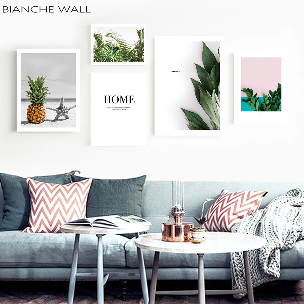 Leaf Pineapple Poster Wall Art Canvas Print Home Quotes Nordic Painting Decorative Picture Modern Living Room Decoration
Leaf Pineapple Poster Wall Art Canvas Print Home Quotes Nordic Painting Decorative Picture Modern Living Room Decoration