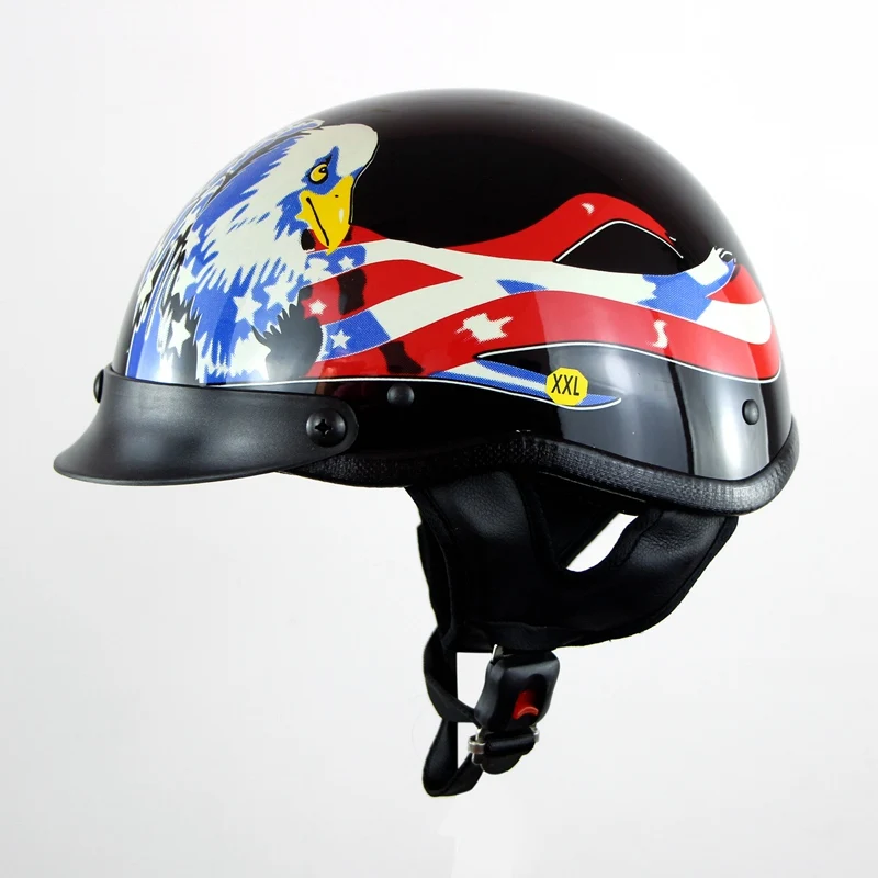 Motorcycle Skull Helmet Germany Harley Helmets Motor bike Casco Scooter Capacetes DOT Motor Bike Half Face Helmet 103
Motorcycle Skull Helmet Germany Harley Helmets Motor bike Casco Scooter Capacetes DOT Motor Bike Half Face Helmet 103