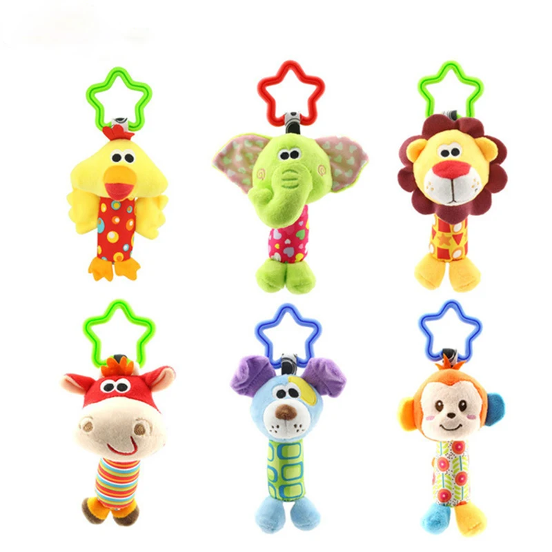 Animal Stick Baby Rattles Baby Hand Holding Bells Toy Lathe Hang Puzzle Rattles Plush 0-2yeas old Toys for children
Animal Stick Baby Rattles Baby Hand Holding Bells Toy Lathe Hang Puzzle Rattles Plush 0-2yeas old Toys for children
