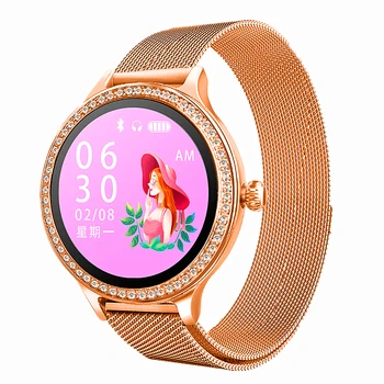 Smart Female Watch IP68 Waterproof Sports Watch 30 Days Standby Time Heart Rate Monitor Call Reminder Bracelet For IOS Android
Smart Female Watch IP68 Waterproof Sports Watch 30 Days Standby Time Heart Rate Monitor Call Reminder Bracelet For IOS Android