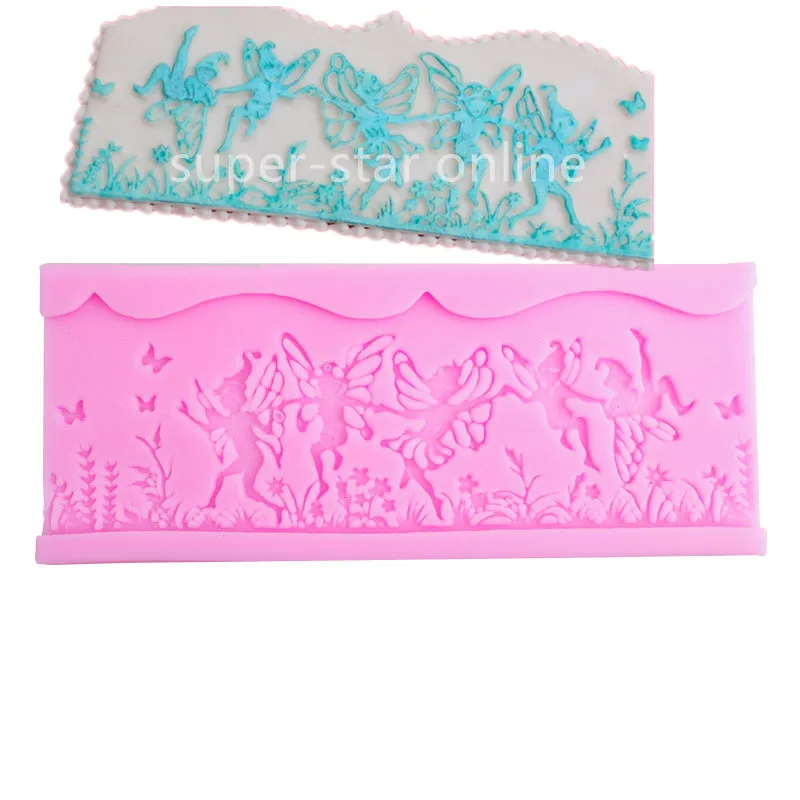 Fairy Border Silicone Flower Butterfly Fondant Cake Mold Lace Mould Cupcake Wedding Decoration Tools Kitchen Accessories
Fairy Border Silicone Flower Butterfly Fondant Cake Mold Lace Mould Cupcake Wedding Decoration Tools Kitchen Accessories