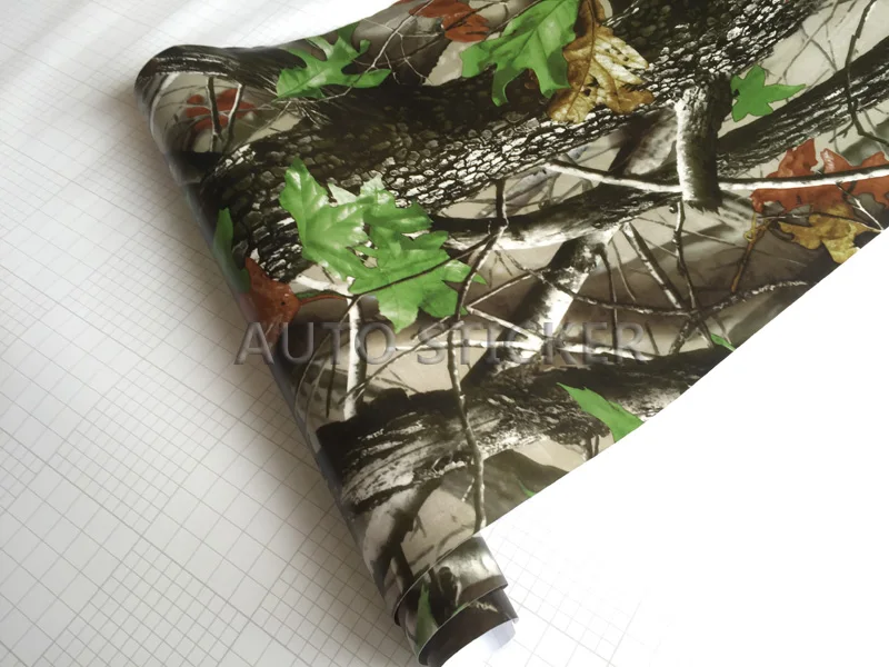 Realtree camo vinyl car wrap 3