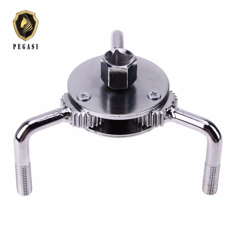 PEGASI Alloy Auto Car Repair Tools Adjustable Two Way Oil Filter Wrench Tool With 3 Jaw Remover Tool For Cars Trucks 69-130mm
PEGASI Alloy Auto Car Repair Tools Adjustable Two Way Oil Filter Wrench Tool With 3 Jaw Remover Tool For Cars Trucks 69-130mm