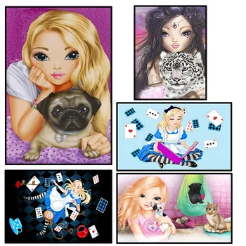 Room decor Embroidery Pattern 5D DIY diamond paintings Girl Cute pet 3D Cross stitch kits mosaic wedding wall stickers
Room decor Embroidery Pattern 5D DIY diamond paintings Girl Cute pet 3D Cross stitch kits mosaic wedding wall stickers