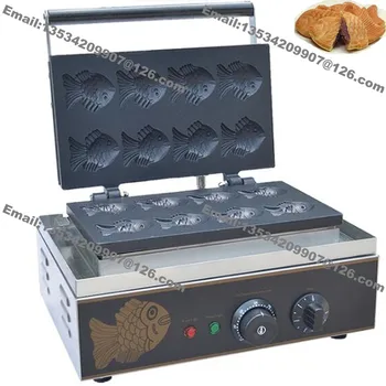 Free Shipping Commercial Use Nonstick 110v 220v Electric 8pcs Mini Fish Waffle Taiyaki Iron Baker Machine Maker Mold Plate
Free Shipping Commercial Use Nonstick 110v 220v Electric 8pcs Mini Fish Waffle Taiyaki Iron Baker Machine Maker Mold Plate