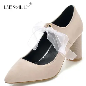 Lsewilly Autumn New Lace Up Designer Pumps PU Leather Pumps thick Heels Pointed Toe Women Shoes Ladies Big Size 33-48 S424
Lsewilly Autumn New Lace Up Designer Pumps PU Leather Pumps thick Heels Pointed Toe Women Shoes Ladies Big Size 33-48 S424