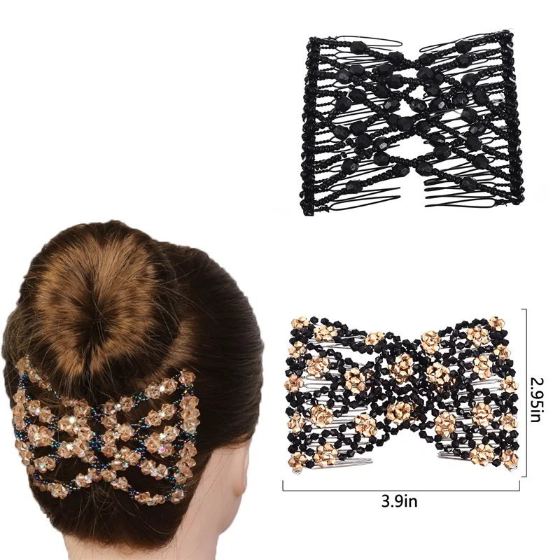 C MISM Women Vintage Elastic Flower Hair Making Tools Double Side Luxury Hair Combs DIY Hair Clips Female Fine Hair Accessories
C MISM Women Vintage Elastic Flower Hair Making Tools Double Side Luxury Hair Combs DIY Hair Clips Female Fine Hair Accessories