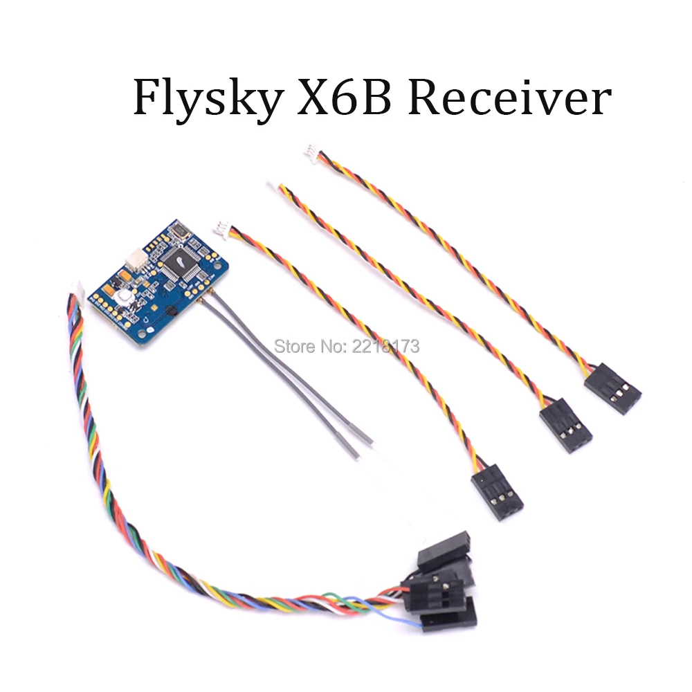 Flysky X6B Receiver 2.4G 6CH i-BUS PPM PWM Receiver for AFHDS i10 i6s i6 i6x i4x Transmitter For FPV mini Drone Quadcopter
Flysky X6B Receiver 2.4G 6CH i-BUS PPM PWM Receiver for AFHDS i10 i6s i6 i6x i4x Transmitter For FPV mini Drone Quadcopter