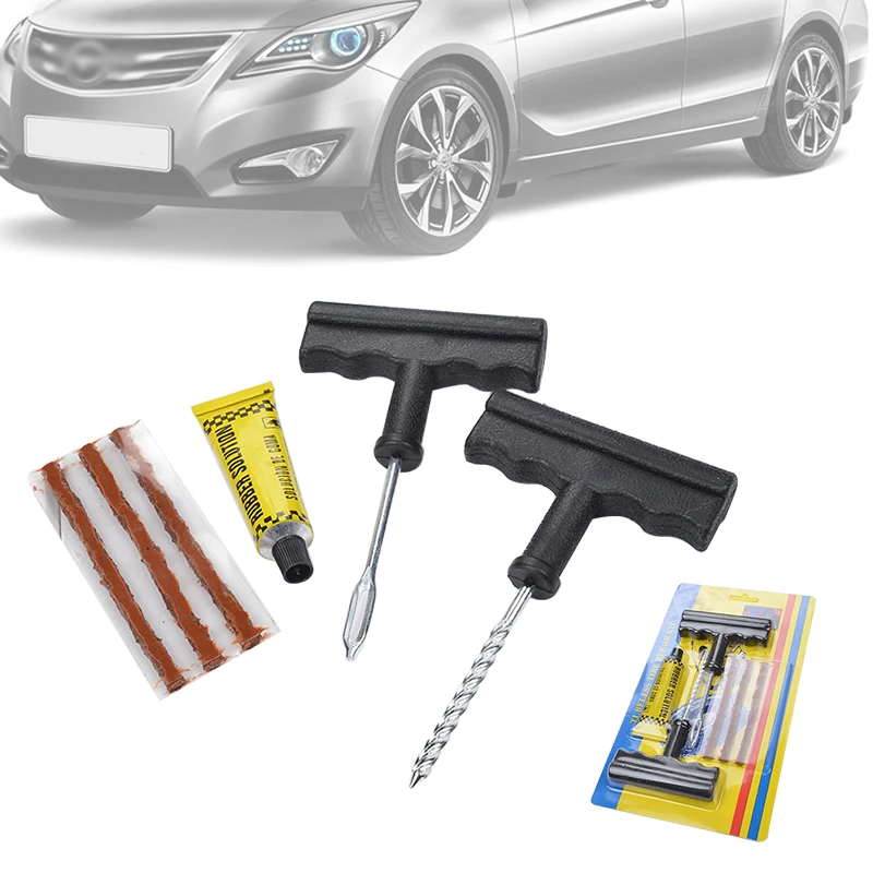 6Pcs Car Tire Repair Tool Tire Repair Kit Rasp Needle Patch Fix Tool For Truck Bike Tubeless Tire Tyre Fast Puncture Plug Repair
6Pcs Car Tire Repair Tool Tire Repair Kit Rasp Needle Patch Fix Tool For Truck Bike Tubeless Tire Tyre Fast Puncture Plug Repair