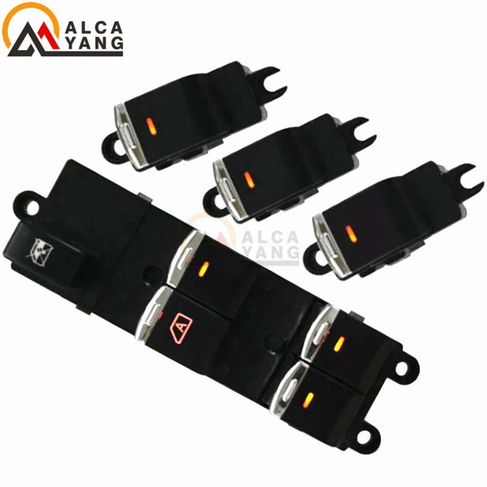 25401-JD001 Chrome Master Electric Power Window Lifter Switch For Nissan Navara D40 2004-2016 For Qashqai J10 2.0 dCi 4WD
25401-JD001 Chrome Master Electric Power Window Lifter Switch For Nissan Navara D40 2004-2016 For Qashqai J10 2.0 dCi 4WD