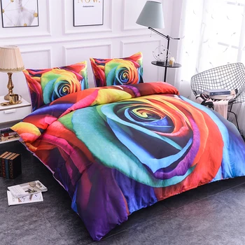 ZEIMON Beautiful Flowers Pattern 3D Printing Bedding Set Duvet Cover Set Polyester With Pillowcase For Room Decoration
ZEIMON Beautiful Flowers Pattern 3D Printing Bedding Set Duvet Cover Set Polyester With Pillowcase For Room Decoration