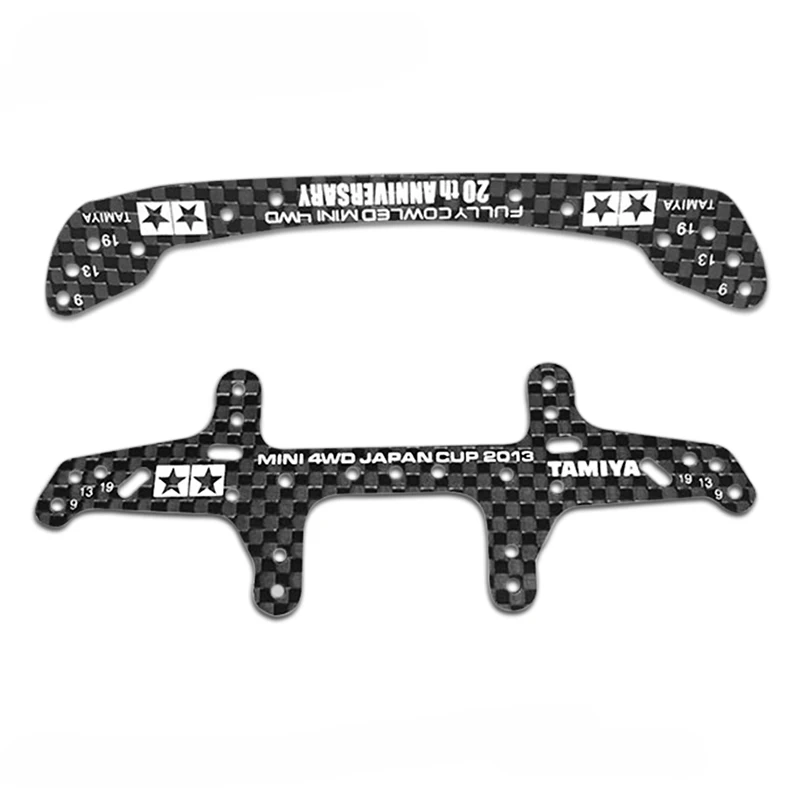 10PCS 95072+94954 1.5mm Carbon Fiber Faucet Pteris Lettering Reinforcing Plate for RC Tamiya Mini 4WD Racing Car Model
10PCS 95072+94954 1.5mm Carbon Fiber Faucet Pteris Lettering Reinforcing Plate for RC Tamiya Mini 4WD Racing Car Model