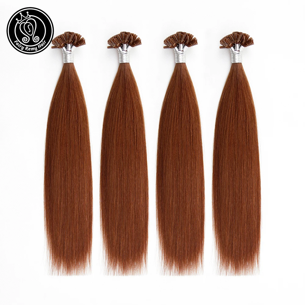 Fairy Remy Hair Remy Human Fusion Fusion Hair Double Drawn Nail U Tip Pre Bonded Capsules Human Hair Extensions 0.8g/s 14 inch
Fairy Remy Hair Remy Human Fusion Fusion Hair Double Drawn Nail U Tip Pre Bonded Capsules Human Hair Extensions 0.8g/s 14 inch