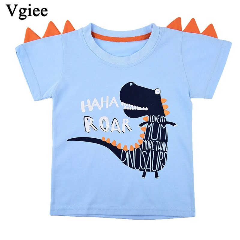 Vgiee Boys Tops T Shirts Kids Christmas Shirt Short Shirt 2019 Summer 2-8 Years Baby Boy Clothes for Dinosaur Cartoon CC241
Vgiee Boys Tops T Shirts Kids Christmas Shirt Short Shirt 2019 Summer 2-8 Years Baby Boy Clothes for Dinosaur Cartoon CC241