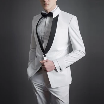 Italian White Slim Fit Wedding Costume Suit for Men Groom Suits Tuxedos 2 Pieces Prom Party Suits Wedding Tuxedo for Man
Italian White Slim Fit Wedding Costume Suit for Men Groom Suits Tuxedos 2 Pieces Prom Party Suits Wedding Tuxedo for Man
