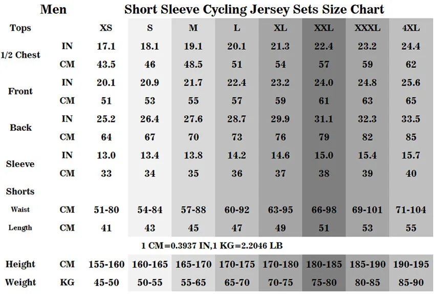 Men short sets-X