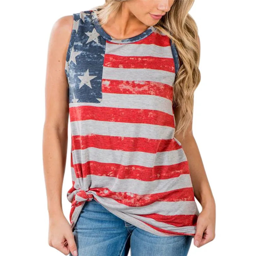 1PCS Women Tank Tops 2018 New Summer Women Print American Flag Sleeveless Tank Crop Tops Vest Blouse Plus Size Female Top Jane 2
1PCS Women Tank Tops 2018 New Summer Women Print American Flag Sleeveless Tank Crop Tops Vest Blouse Plus Size Female Top Jane 2