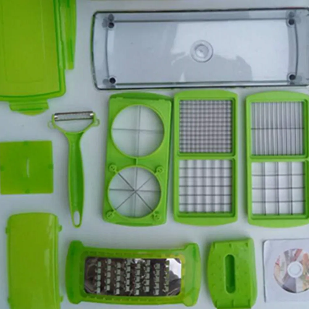 Practical Kitchen Cooking Artifact Tool Multi-functional Cut-proof Hand Guard 12 Sets Of Vegetable Cutter Set
Practical Kitchen Cooking Artifact Tool Multi-functional Cut-proof Hand Guard 12 Sets Of Vegetable Cutter Set
