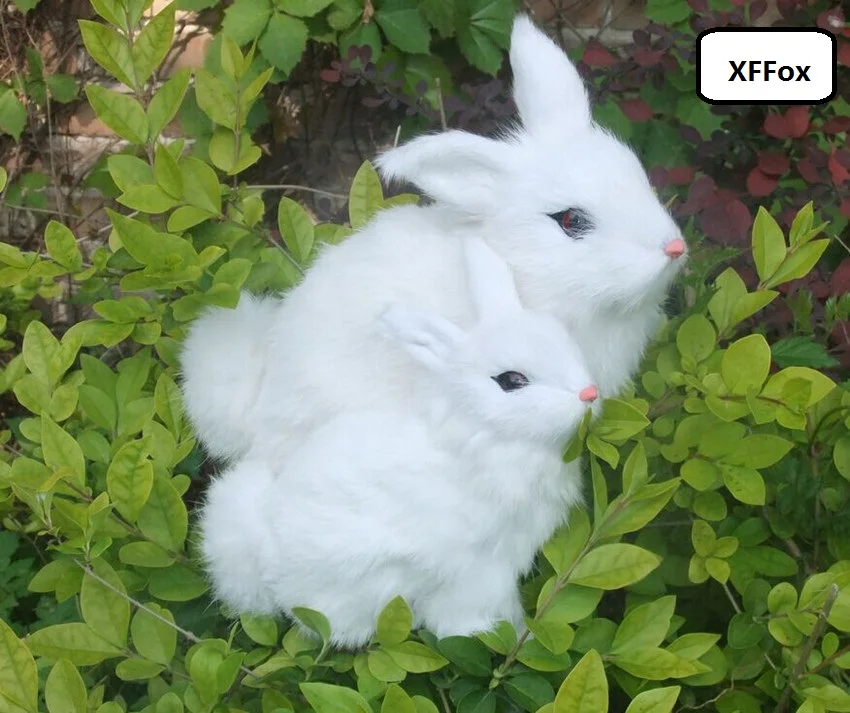 a pair of real life cute rabbit models plastic&furs squating rabbit dolls gift about 15-22cm xf2016
a pair of real life cute rabbit models plastic&furs squating rabbit dolls gift about 15-22cm xf2016