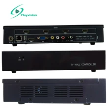 Настенный видеоконтроллер 2X2 2X1 1X2 1X4 4X1 1X3 3X1 USB/HDMI/VGA/AV вход 4 ТВ